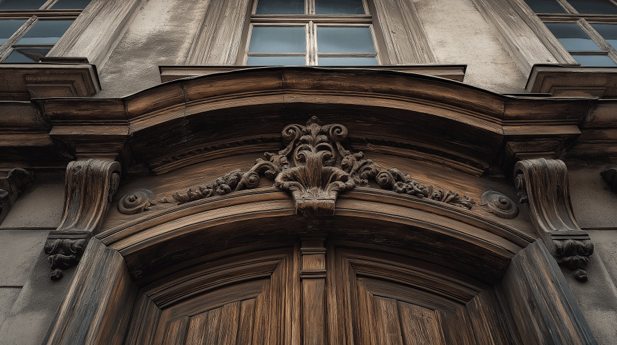 Ornate Pediment puzzle preview